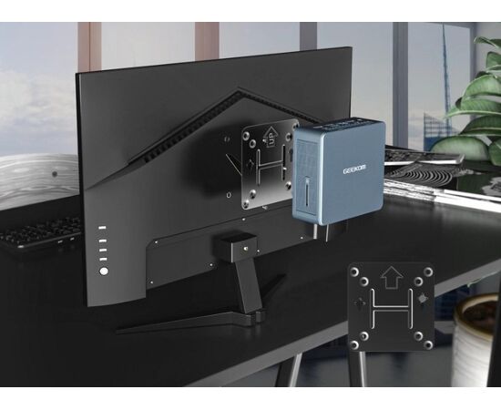 Мини ПК (неттоп) GEEKOM Mini IT12 с Core i5-12450H, 16 ГБ RAM / 512 ГБ SSD, WiFi+BT, Win11 Pro, Установленный CPU: i5-12450H, Установленное ОЗУ: 16 GB, Установленный накопитель: 512 GB M.2 NVMe 1.3, фото 8  – ТА