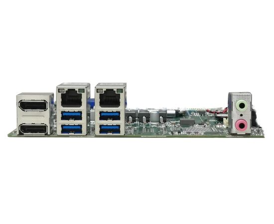 AIMB-587WG2: промышленная материнская плата MicroATX для Core i Gen.10 / Xeon W (W480E) с 2×LAN, 2×COM, 2×DP, Модификация: W480E, 2×LAN, 8×SATA (RAID), 12×USB, 2×COM, фото 4  – ТА