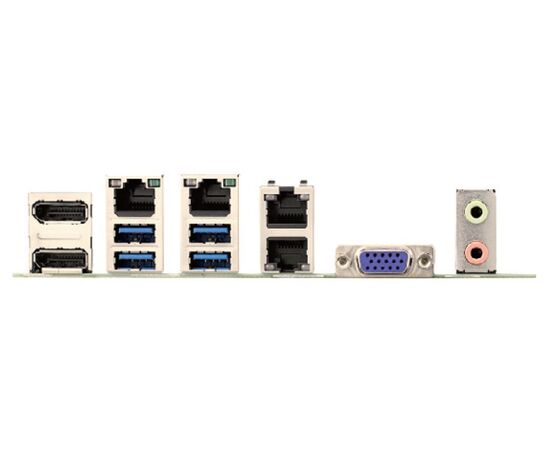 AIMB-587F: промышленная материнская плата MicroATX для Core i Gen.10 / Xeon W (W480E) с 4×LAN, 6×COM, 2×DP, VGA, eDP, Модификация: W480E, 4×LAN, 8×SATA (RAID), 16×USB, 6×COM, фото 4  – ТА