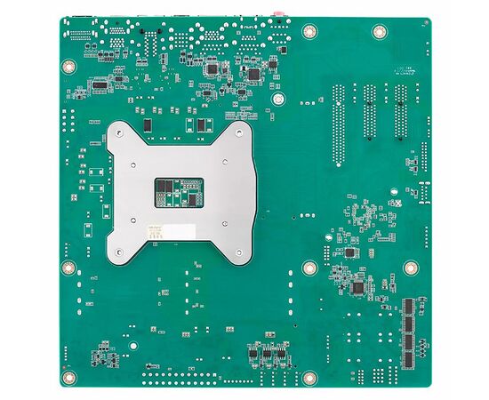 AIMB-588R: промышленная материнская плата ATX для Core i Gen.12 (Q670E/LGA1700) с 4×LAN, 6×COM, 8×SATA, 13×USB, quad display, Модификация: R680E, 4×LAN, 8×SATA (RAID), 13×USB, фото 3  – ТА