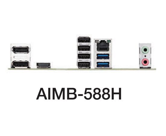 AIMB-588H: промышленная материнская плата ATX для Core i Gen.12 (H610E/LGA1700) с 1×LAN, 6×COM, 4×SATA, 8×USB, quad display, Модификация: H610E, 1×LAN, 4×SATA, 8×USB, фото 4  – ТА