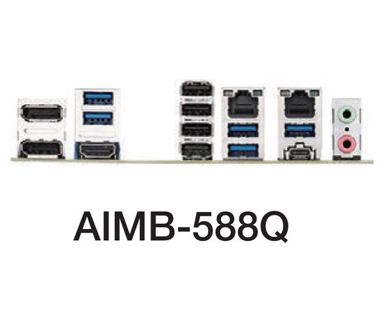 AIMB-588Q: промышленная материнская плата ATX для Core i Gen.12 (Q670E/LGA1700) с 2×LAN, 6×COM, 8×SATA, 13×USB, quad display, Модификация: Q670E, 2×LAN, 8×SATA (RAID), 13×USB, фото 4  – ТА