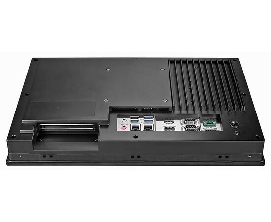 PPC-415W: промышленный панельный компьютер 15.6" с Core i3-1315URE, 2×LAN, до 4×RS-232, 1×RS-422/485 с изоляцией, 4×USB, слот PCIe x4, емкостный мульсенсорный экран, Диагональ экрана: 15.6", Сенсорный экран: ёмкостный мультисенсорный, Установленный CPU: i3-1315URE, фото 5  – ТА