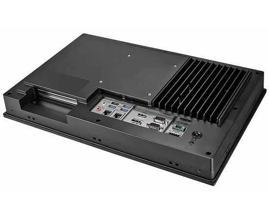 PPC-415W: промышленный панельный компьютер 15.6" с Core i3-1315URE, 2×LAN, до 4×RS-232, 1×RS-422/485 с изоляцией, 4×USB, слот PCIe x4, емкостный мульсенсорный экран, Диагональ экрана: 15.6", Сенсорный экран: ёмкостный мультисенсорный, Установленный CPU: i3-1315URE, фото 7  – ТА