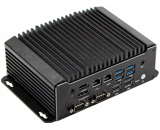 INNOBOX G2: безвентиляторный промышленный компьютер c Core i5-8265U, 4GB RAM / 128GB SSD, 4×RS-232, 2×RS-485, 8×USB, HDMI+DP, Установленный CPU: i5-8265U, Установленное ОЗУ: 4 GB, Установленный накопитель: 128 GB M.2, фото 5  – ТА