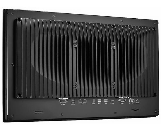 PPC-315W TGL: промышленный панельный компьютер 15.6" с Core i3-1115G4E, 2×LAN, 2×COM, до 7×USB и мультисенсорным экраном, Диагональ экрана: 15.6", Сенсорный экран: ёмкостный мультисенсорный, Установленный CPU: i3-1115G4E, фото 6  – ТА