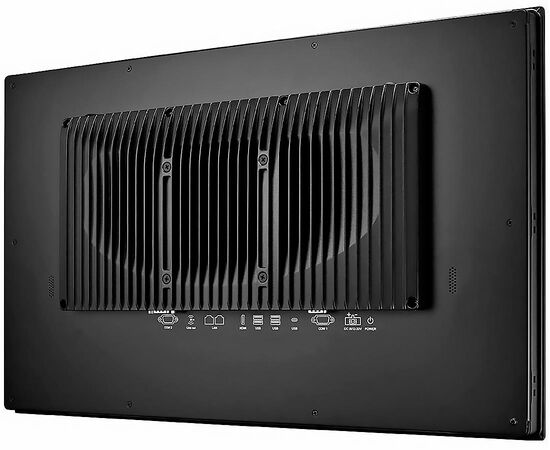PPC-324W TGL: промышленный панельный компьютер 23.8" с Core i7-1185G7E, 2×LAN, 2×COM, до 7×USB и мультисенсорным экраном, Диагональ экрана: 23.8", Сенсорный экран: ёмкостный мультисенсорный, Установленный CPU: i7-1185G7E, фото 6  – ТА