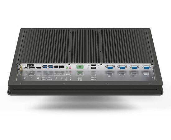 EPC-618 G2: промышленный панельный компьютер 18.5" с Celeron J6412, 8GB RAM / 128GB SSD, 2×LAN, 4×COM, 6×USB и мультисенсорным экраном, Диагональ экрана: 18.5", Установленный CPU: Celeron J6412, Установленное ОЗУ: 8 GB, Установленный накопитель: 128 GB M.2, фото 5  – ТА