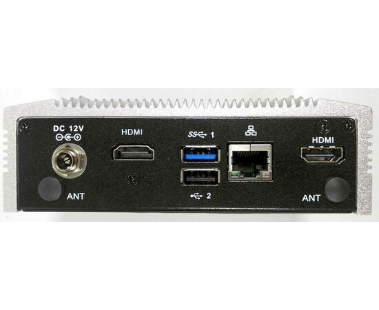 Встраиваемый безвентиляторный компьютер с Celeron J1900, 2×HDMI, 2×LAN, 3×USB, 1×COM, фото 4  – ТА