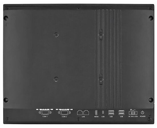 PPC-310 EHL: промышленный панельный компьютер 10.4" с Celeron J6412, 5×USB, 1×RS-232, 1×RS-232/422/485, 2×2.5GbE LAN (i225LM) и мультисенсорным экраном, Диагональ экрана: 10.4", Сенсорный экран: ёмкостный мультисенсорный, Установленный CPU: Celeron J6412, фото 4  – ТА