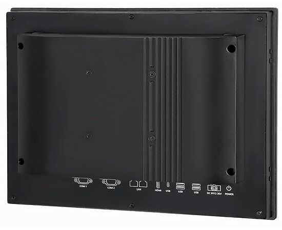 PPC-312 EHL: промышленный панельный компьютер 12.1" с Celeron J6412, 5×USB, 1×RS-232, 1×RS-232/422/485, 2×2.5GbE LAN (i225LM) и резистивным сенсорным экраном, Диагональ экрана: 12.1", Сенсорный экран: аналоговый резистивный, Установленный CPU: Celeron J6412, фото 5  – ТА