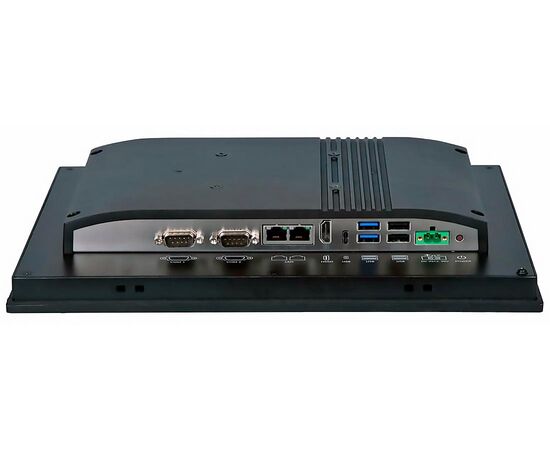 PPC-312 EHL: промышленный панельный компьютер 12.1" с Celeron J6412, 5×USB, 1×RS-232, 1×RS-232/422/485, 2×2.5GbE LAN (i225LM) и резистивным сенсорным экраном, Диагональ экрана: 12.1", Сенсорный экран: аналоговый резистивный, Установленный CPU: Celeron J6412, фото 6  – ТА