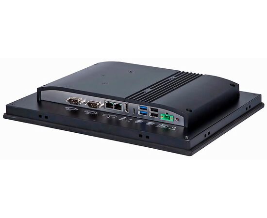 PPC-312 EHL: промышленный панельный компьютер 12.1" с Celeron J6412, 5×USB, 1×RS-232, 1×RS-232/422/485, 2×2.5GbE LAN (i225LM) и резистивным сенсорным экраном, Диагональ экрана: 12.1", Сенсорный экран: аналоговый резистивный, Установленный CPU: Celeron J6412, фото 7  – ТА