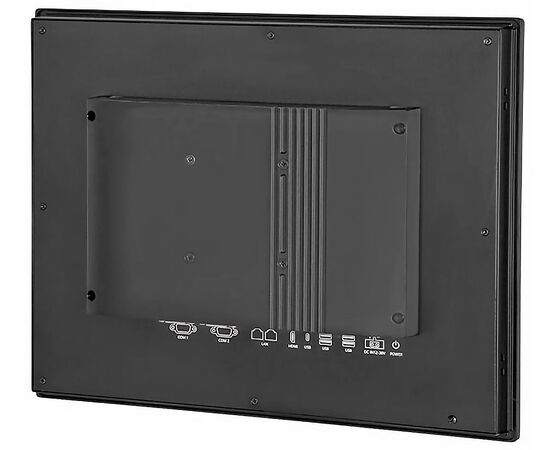 PPC-315 EHL: промышленный панельный компьютер 15" с Celeron J6412, 5×USB, 1×RS-232, 1×RS-232/422/485, 2×2.5GbE LAN (i225LM) и резистивным сенсорным экраном, Диагональ экрана: 15", Сенсорный экран: аналоговый резистивный, Установленный CPU: Celeron J6412, фото 3  – ТА