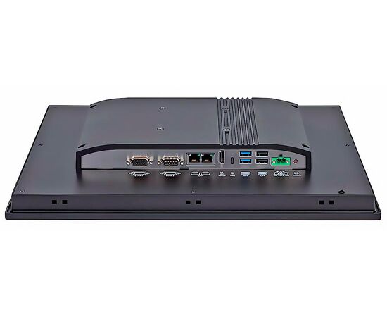 PPC-315 EHL: промышленный панельный компьютер 15" с Celeron J6412, 5×USB, 1×RS-232, 1×RS-232/422/485, 2×2.5GbE LAN (i225LM) и мультисенсорным экраном, Диагональ экрана: 15", Сенсорный экран: ёмкостный мультисенсорный, Установленный CPU: Celeron J6412, фото 4  – ТА