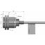 Индуктивный датчик M30×37 (Sn=10 мм), PNP "НО", 24 VDC, кабель 2 м, −25…+100°C, Монтажное исполнение: утапливаемое, Функция выхода: НО, Электрическое исполнение: PNP, Модификация: до +100°C, Электрическое подключение: кабель, фото 4  – ТА