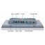 Промышленный панельный компьютер 15" с Celeron J6412, 4×USB, 2×RS-232/422/485, 3×2.5GbE LAN и мультисенсорным экраном, Диагональ экрана: 15", Соотношение сторон: 4:3, Сенсорный экран: ёмкостный мультисенсорный, Установленный CPU: Celeron J6412, Материал передней рамки: алюминий анодир., фото 5  – ТА