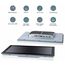 Промышленный панельный компьютер 24" с Core i5-1235U, 5×USB, 2×RS-232/422/485, 3×LAN и мультисенсорным экраном, Диагональ экрана: 23.8", Соотношение сторон: 16:9, Сенсорный экран: ёмкостный мультисенсорный, Установленный CPU: i5-1235U, Материал передней рамки: алюминий анодир., фото 8  – ТА