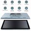 Промышленный панельный компьютер 32" с Core i5-1235U, 5×USB, 2×RS-232/422/485, 3×LAN и мультисенсорным экраном, Диагональ экрана: 31.5", Соотношение сторон: 16:9, Сенсорный экран: ёмкостный мультисенсорный, Установленный CPU: i5-1235U, Материал передней рамки: алюминий анодир., фото 9  – ТА