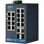 Промышленный управляемый коммутатор с Ethernet/IP и резервированием, 16×100TX + 2×Gigabit SFP/Combo TX, −40…+75°С  – ТА