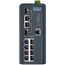 Промышленный управляемый L2 коммутатор: 8×Gigabit TX + 2×Gigabit TX/Combo SFP, −40…+75°С, Порты 10/100Base-TX: −, Порты Gigabit TX: 10 (8 + 2×TX/SFP Combo), Порты Gigabit оптика: Gigabit SFP (2 порта) / Combo TX, Рабочая температура: -40…+75°C, фото 2  – ТА