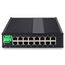 Неуправляемый промышленный коммутатор Ethernet: 16 портов 10/100/1000TX, 2× 10…58 VDC, −40…+85°С  – ТА