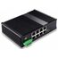 Неуправляемый промышленный коммутатор Ethernet: 8 портов 10/100/1000TX с PoE+ (30 Вт/порт, бюджет 120 Вт), 2× 48…58 VDC, −40…+85°С, фото 3  – ТА