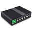 Управляемый промышленный L2 коммутатор Ethernet: 16 портов 10/100/1000TX + 2 порта 1000 SFP, 2× 10…58 VDC, −40…+85°С, фото 3  – ТА