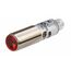 Рефлекторный датчик M18×69, 0…3 м, PNP, разъем М12  – ТА