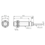 Индуктивный датчик M18×81 (Sn=5 мм), NPN "НО", 24 VDC, кабель 3 м, Тип напряжения: DC, Типоразмер корпуса: M18, Монтажное исполнение: утапливаемое, Функция выхода: НО, Электрическое исполнение: NPN, Модификация: длинный корпус, Электрическое подключение: кабель, Длина кабеля: 3 м, фото 2  – ТА