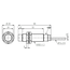 Индуктивный датчик M18×80 (Sn=8 мм), NPN "НО", 24 VDC, кабель 2 м, Тип напряжения: DC, Типоразмер корпуса: M18, Монтажное исполнение: неутапливаемое, Функция выхода: НО, Электрическое исполнение: NPN, Модификация: длинный корпус, Электрическое подключение: кабель, Длина кабеля: 2 м, фото 2  – ТА