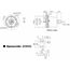 Абсолютный энкодер Ø58, 128 имп/об, выход NPN (двоичный код), 5 VDC, кабель 2 м, фото 2  – ТА