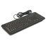Силиконовая клавиатура 107 клав. с тачпадом, без подсветки, настольная, USB, IP68, фото 2  – ТА