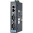 Сервер COM-портов для Ethernet: 2 порта RS-232/422/485 (DB9), 2 порта 10/100TX (RJ45), питание 12…48 ВDC, Всего COM-портов: 2, Разъемы COM-портов: DB9, Тип портов: RS-232/422/485, Вход: 12…48 VDC, Модификация: на DIN-рейку, Рабочая температура: -10…+60°C  – ТА