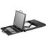 19" KVM консоль управления AMK708: монитор 19" + клавиатура с тачпадом, KVM 8 портов VGA+USB/PS2 Combo, dual rail, фото 2  – ТА