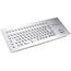 TKV-084-TB25V-MODUL-USB-US/CYR, стальная клавиатура InduSteel³ с трекболом 25 мм  – ТА