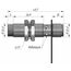 Индуктивный датчик M12×58 (Sn=4 мм), NPN "НЗ", 24 VDC, разъем M12, Монтажное исполнение: неутапливаемое, Функция выхода: НЗ, Электрическое исполнение: NPN, Модификация: стандарт, Электрическое подключение: разъем M12, фото 4  – ТА