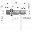 Индуктивный датчик M12×54 (Sn=2 мм), PNP "НЗ", 24 VDC, разъем M12, Монтажное исполнение: утапливаемое, Функция выхода: НЗ, Электрическое исполнение: PNP, Модификация: стандарт, Электрическое подключение: разъем M12, фото 4  – ТА