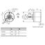 Энкодер Ø40 с валом Ø8, 500 имп/об, Line Driver (6 фаз), 5 VDC, разъем, фото 2  – ТА