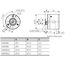 Энкодер Ø40 с полым глух. валом Ø12, 1200 имп/об, Line Driver (6 фаз), 5 VDC, кабель, фото 2  – ТА