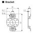 Энкодер Ø40 с полым глух. валом Ø8, 1024 имп/об, Totem Pole (3 фазы), 12…24 VDC, кабель, фото 3  – ТА