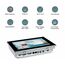 Промышленный панельный компьютер 10.1" с Celeron J1900, 4×USB, 2×RS-232/422/485, 2×GbE LAN и мультисенсорным экраном, Диагональ экрана: 10.1", Соотношение сторон: 16:10, Сенсорный экран: ёмкостный, Установленный CPU: Celeron J1900, Материал передней рамки: алюминий анодир., фото 7  – ТА