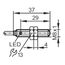 Индуктивный датчик M8×37 (Sn=2 мм), NPN "НО", 24 VDC, кабель 2 м, фото 4  – ТА