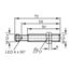 Индуктивный датчик M12×70 (Sn=2 мм), PNP "НО", разъем M12, фото 2  – ТА