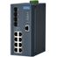 Промышленный управляемый L2 коммутатор: 8×100TX + 4×Gigabit SFP, −40…+75°С, Порты 10/100Base-TX: 8, Порты Gigabit TX: −, Порты Gigabit оптика: Gigabit SFP (4 порта), Рабочая температура: -40…+75°C  – ТА