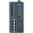 Промышленный управляемый PoE коммутатор: 8×100TX с PoE + 4×Gigabit SFP, −40…+75°С, PoE бюджет 240 Вт, Порты 10/100Base-TX: 8, Порты Gigabit TX: −, Порты Gigabit оптика: Gigabit SFP (4 порта), Рабочая температура: -40…+75°C, фото 2  – ТА