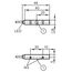 Индуктивный датчик 8×8×40 (Sn=2 мм), PNP "НО", кабель 2 м, фото 2  – ТА