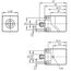 Ex индуктивный датчик 40×40×54 (Sn=30 мм), PNP "ИЛИ", разъем M12, фото 2  – ТА