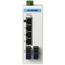Промышленный ProView коммутатор с Modbus/TCP, 4 порта 100TX + 2 порта 100FX MM SC, −40…+75°С, Порты 10/100Base-TX: 4, Порты 100Mbit оптика: Multi-mode (2 порта), Оптические разъемы FX: SC, фото 2  – ТА