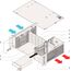 24579-080, корпус 3U 275D для плат CompactPCI 6U + Rear I/O (6 слотов) без блока питания (2+1), фото 2  – ТА
